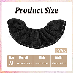 Флисовые бесшумные нескользящие бахилы&nbsp;AJEW-WH20022-85B-01