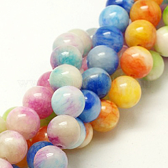 Abalorios de jade natural persa hebras&nbsp;G-H1625-12mm-M