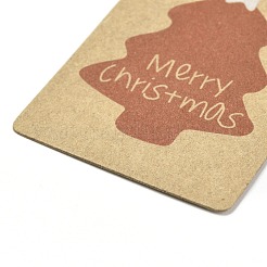 Étiquettes cadeaux en papier rectangle&nbsp;CDIS-L005-A02