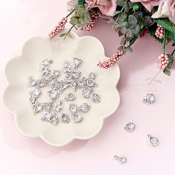 Подвески из сплава смешанной формы&nbsp;ZIRC-SC0001-04P