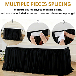 Tischdecke aus Polyester&nbsp;AJEW-WH20096-32C
