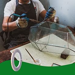 Ленты из медной фольги с клейкой обратной стороной&nbsp;AJEW-WH0348-409A