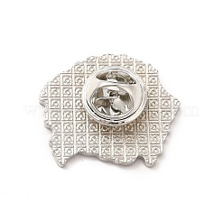 Spilla cane smaltata con pochette a farfalla in ottone&nbsp;LS-JEWB-A006-05D