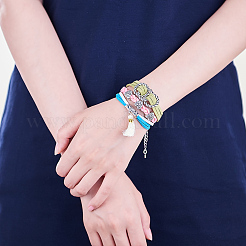 Изготовление браслетов diy&nbsp;DIY-SC0002-63