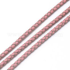 Cordon tressé en cuir&nbsp;WL-Q005-3mm-62