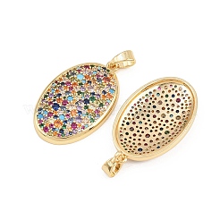 Латунные микро проложить кубического циркония подвески&nbsp;KK-B157-08G-02