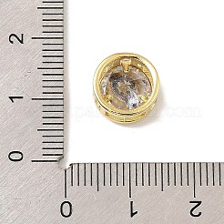 Ottone micro spianare zirconi collegamenti multi-strand&nbsp;KK-C111-01G-Z