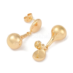 Pendientes de acero inoxidable con forma de lágrima 201&nbsp;EJEW-I309-20B-G