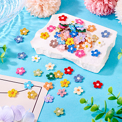 80 шт. 16 стиля цветочная компьютерная вышивка ткань нашивки на термоклей&nbsp;PATC-TA0001-14