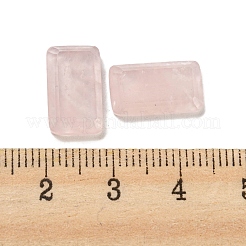 Rosa naturale cabochon di quarzo&nbsp;G-D078-03A