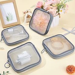 4 bolsa de mano con cremallera para guardar cosméticos&nbsp;ABAG-CN0001-57B