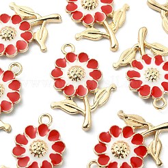 8 шт. Подвески из сплава с эмалью&nbsp;ENAM-YW0002-31D