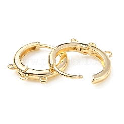 Латунная фурнитура для хооп серег&nbsp;KK-C024-14KCG