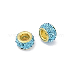 Legierung Strass Ton Pflaster Perlen&nbsp;ALRI-D300-04G-09