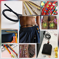 130 m Rattail-Satinschnur aus Nylon&nbsp;NWIR-WH0005-12C