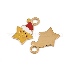 Подвески из нержавеющей стали 304 с эмалью&nbsp;STAS-G357-01G-06