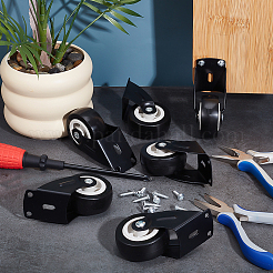 4 шт. железные и пластиковые мебельные ролики&nbsp;FIND-OC0013-81