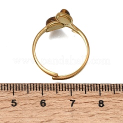 Offene Manschettenringe aus Edelstahl 304&nbsp;RJEW-F213-04G-06
