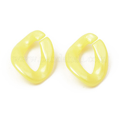 Opake Acryl Verknüpfung Ringe&nbsp;LS-OACR-S038-003A-04