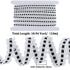 10м 10% спандекс и 90% нейлон кружевная эластичная лента&nbsp;OCOR-CY0001-12E