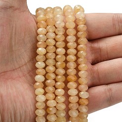 Природный Топаз нефрита бисер нитей&nbsp;G-Z111-A06-02