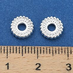 Aluminium Zwischen perlen&nbsp;FIND-A059-01B-S