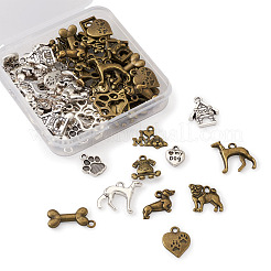 Сплавочные подвески тибетского стиля&nbsp;TIBE-TA0001-18