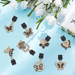 8 шт. 8 стиля пластиковых мобильных пылезащитных заглушек&nbsp;HJEW-SC00164