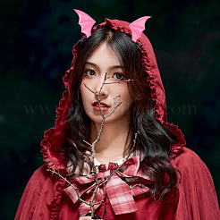 4 пара двухцветных заколок для волос из искусственной кожи аллигатора&nbsp;PHAR-CL0001-02