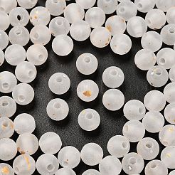 Perles en acrylique transparent mat&nbsp;X1-OACR-F013-13L
