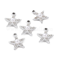 Сплава кристалла горный хрусталь подвески&nbsp;LS-ALRI-C008-46P