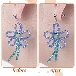 10 шт. Латунные гайки для ушей&nbsp;KK-ME0003-63P