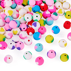 100шт бусины из полимерной глины ручной работы&nbsp;CLAY-TA0001-82B