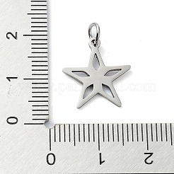 Pendentifs en acier inoxydable 304 anti-ternissement&nbsp;STAS-C097-67P