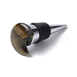 Пробки для вина из натурального тигрового глаза&nbsp;LS-DJEW-P021-D01