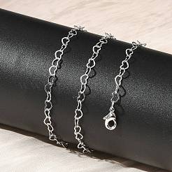 Ожерелья с цепочкой из меди&nbsp;NJEW-A042-10P