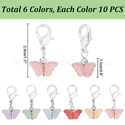 Стекло подвесные украшения&nbsp;HJEW-PH01911