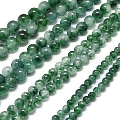 Chapelets de perles en jade de malaisie naturelle&nbsp;G-L645-C01-12mm-03