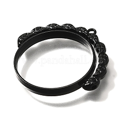Pendentifs de lunette ouverte en alliage&nbsp;PALLOY-I223-12EB