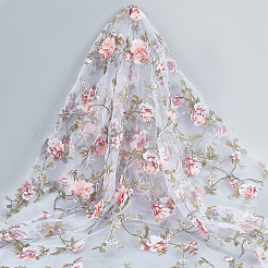 Шифоновая кружевная отделка&nbsp;ORIB-WH0005-07