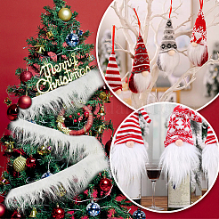 Garniture de fourrure de renard artificielle&nbsp;DIY-WH0043-55