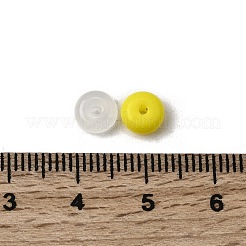 Имитация нефритовые четки стекла&nbsp;DGLA-C005-B01-3x6mm-01