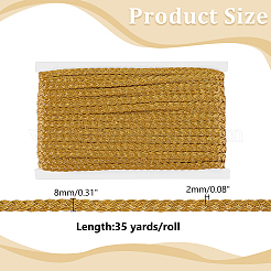 Ажурная гофрированная кружевная лента&nbsp;OCOR-WH0080-12