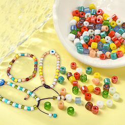800шт 10 цвета стеклянные бусины&nbsp;GLAA-CJ0001-72