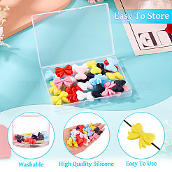 24шт 12 стиля силиконовые бусины&nbsp;SIL-TA0002-93