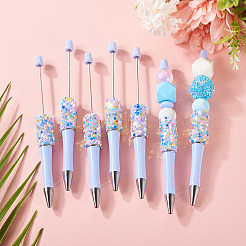 8 шариковая ручка с пайетками в виде звезд&nbsp;FIND-TA0006-16