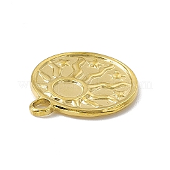 Cabochon-Fassungen für Anhänger aus Edelstahl 304&nbsp;STAS-P316-05G