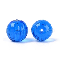 Perles de verre filées côtelées faites à la main&nbsp;LAMP-N042-04A