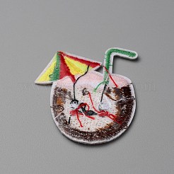 Sommerthema Polyester computergesteuertes Sticktuch zum Aufbügeln/Aufnähen&nbsp;PATC-WH0010-07E
