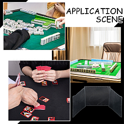 12 шт. защитный чехол для маджонга из ПВХ&nbsp;AJEW-GO0002-66